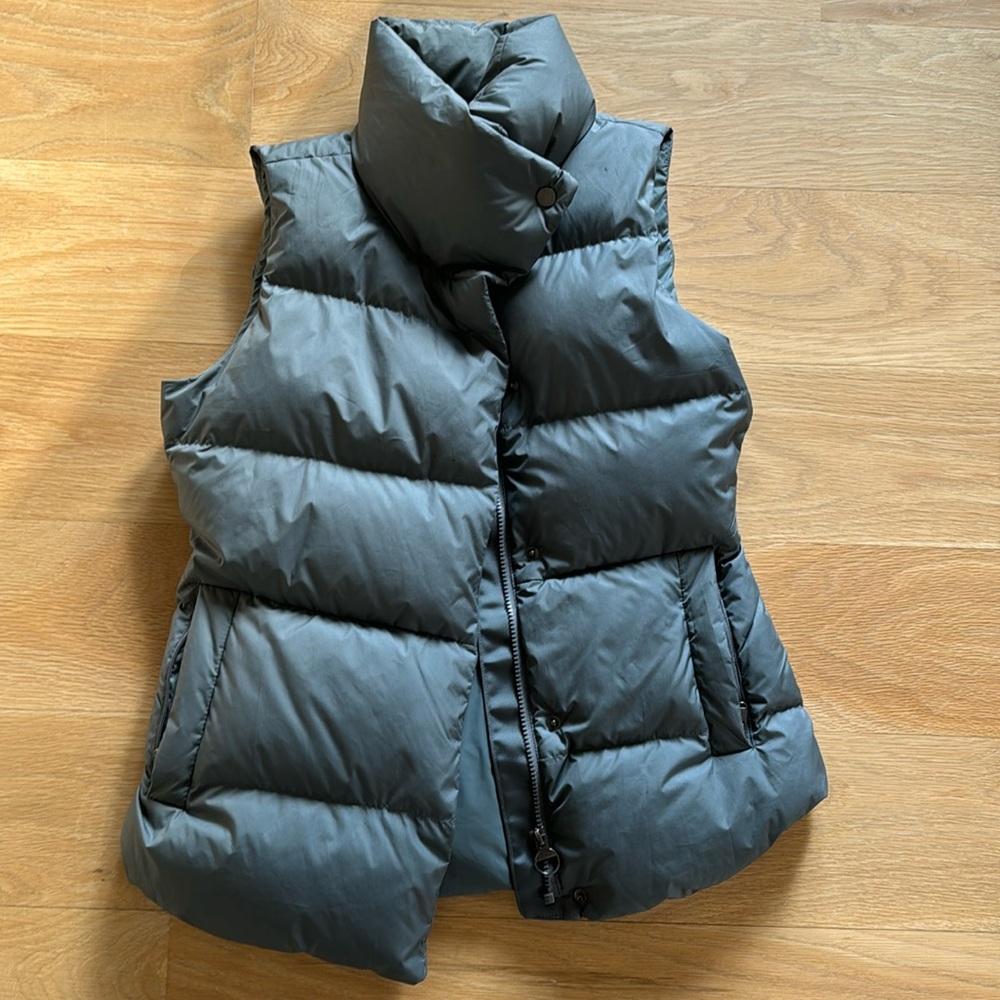 Athleta Downtown Vest in Minimalist Grey Sz S